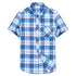 High Quality Men's Plaid Short Sleeve Shirts Business Casual Striped Turn-Down Collar Summer Man Shirt - Evallys.com