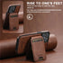 2 in 1 detachable With Magsafe Wireless Charging Wallet Leather Phone Case For iPhone 16 15 Pro Max 14 13 12Pro Magnetic Cover - Evallys.com