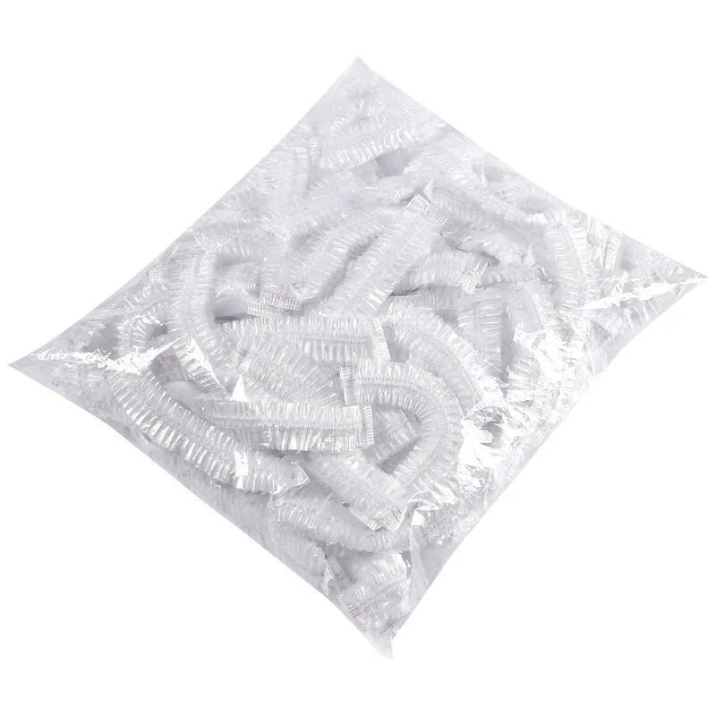 Disposable Food Cover Plastic Wrap Fruit Food Cover Bags Elastic Plastic Wrap Cover Food Grade Storage Bag Kitchen Organizer