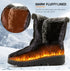 Women's Boots 2024 Trend Winter Shoes For Woman Winter Boots Ankle Low Heels Botas Mujer Waterproof Snow Boots With Fur Shoes - Evallys.com