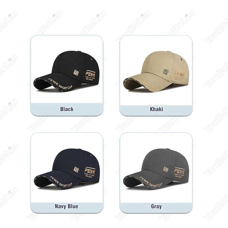 Chinese Style Embroidered Cotton Baseball Cap – Unisex Adjustable - Evallys.com