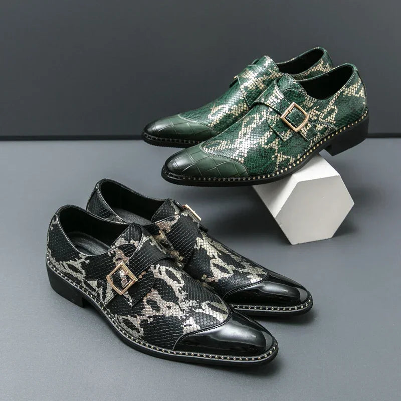 Luxury Men’s Oxford Dress Shoes – Handmade Formal Wedding Leather - Evallys.com