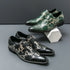 Luxury Men’s Oxford Dress Shoes – Handmade Formal Wedding Leather - Evallys.com