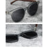 Sunglasses for Men Women's Trendy Retro Wood Grain Polarized UV Protection Eyewear Cycling Outdoor Street Photography - Evallys.com