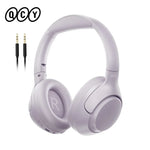 QCY H3 ANC Wireless Headphones Bluetooth 5.4 Hi-Res Audio Over Ear Headset 43dB Hybrid Active Noise Cancellation Earphones 60H - Evallys.com