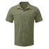 Cotton Linen Hot Sale Men Short-Sleeved Shirts Summer Solid Color Stand-Up Collar Casual Beach Style Plus SizeMale Shirts M-5XL - Evallys.com