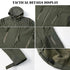 Men's Waterproof Softshell Tactical Jacket Winter Windproof Fleece Hoodie Jacket Outdoor Hiking Skiing Windbreaker Coat - Evallys.com