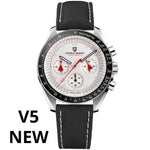 PAGANI DESIGN V4 New Quartz Men's Automatic Date Speed Chronograph Sapphire Mirror Sport Waterproof Watch All Steel VK63 Watches - Evallys.com