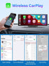 10.26'' Dash Cam 4K Car Mirror Video Player Wireless Carplay Android Auto GPS Car Monitor Multimedia Rearview Camera Dashboard - Evallys.com