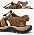 Men’s Genuine Leather Summer Sandals – Casual Outdoor Beach Shoes - Evallys.com