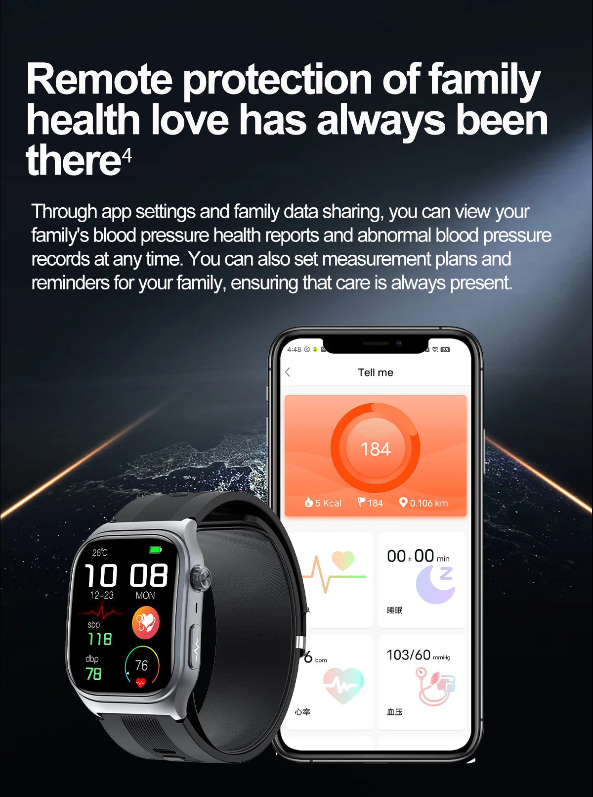 S15 Smart Watch Air Pump Airbag Accurate Blood Pressure Measurement ECG Health Monitoring 2.06inch Amoled Screen Smartwatch - Evallys.com # #