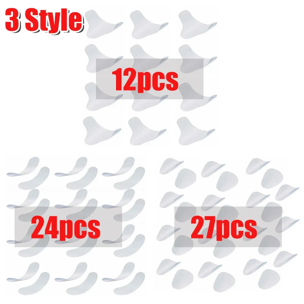 135-12pcs Thin Face Stickers EVA Anti-Wrinkle Anti-aging Patches Forehead Lift Tapes Beauty Skin Lift Up Unisex Skin Care Tool - Evallys.com