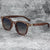 Sunglasses for Men Women's Trendy Retro Wood Grain Polarized UV Protection Eyewear Cycling Outdoor Street Photography - Evallys.com