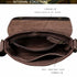 Crazy Horse Leather Men's Shoulder Bag Genuine Leather Small Bag Crossbody Cowhide Bag for Man High Quality Men Satchel Bags - Evallys.com