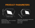 Knight Hard Shell LED Backpack – DIY Cool Style Cycling & Travel Bag - Evallys.com