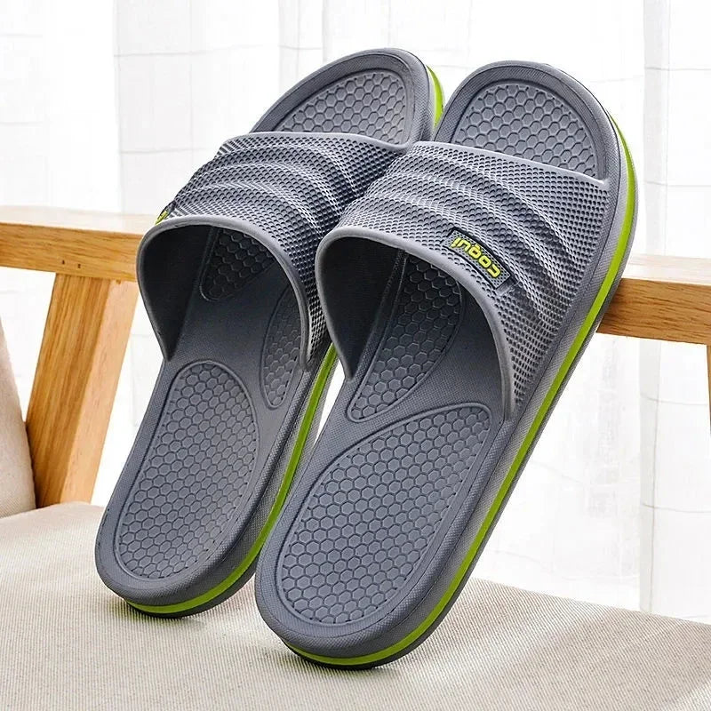 Men’s EVA Bathroom Slippers – Non-Slip, Soft Indoor Home Shoes - Evallys.com
