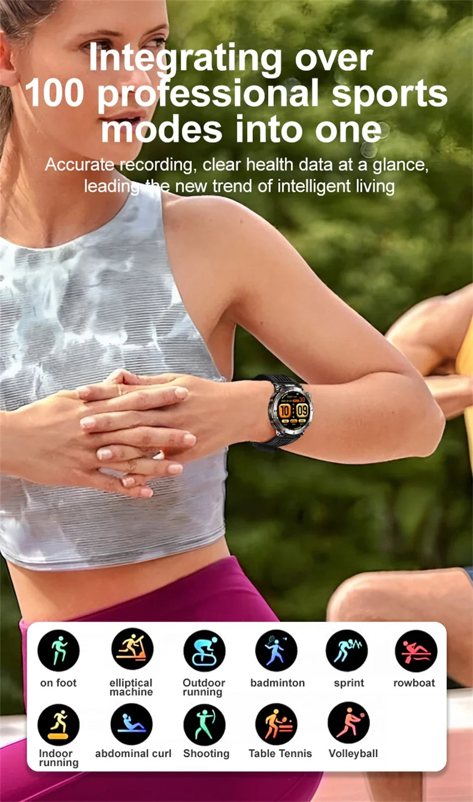 1.7-Inch Display 600mAh Large Battery Outdoor Smartwatch with Sport mode Heart Rate Bluetooth Call Smart Watch For Men 2025 NEW - Evallys.com