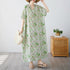 Bohemian Summer Maxi Dress – Vintage Loose Beach Streetwear - Evallys.com