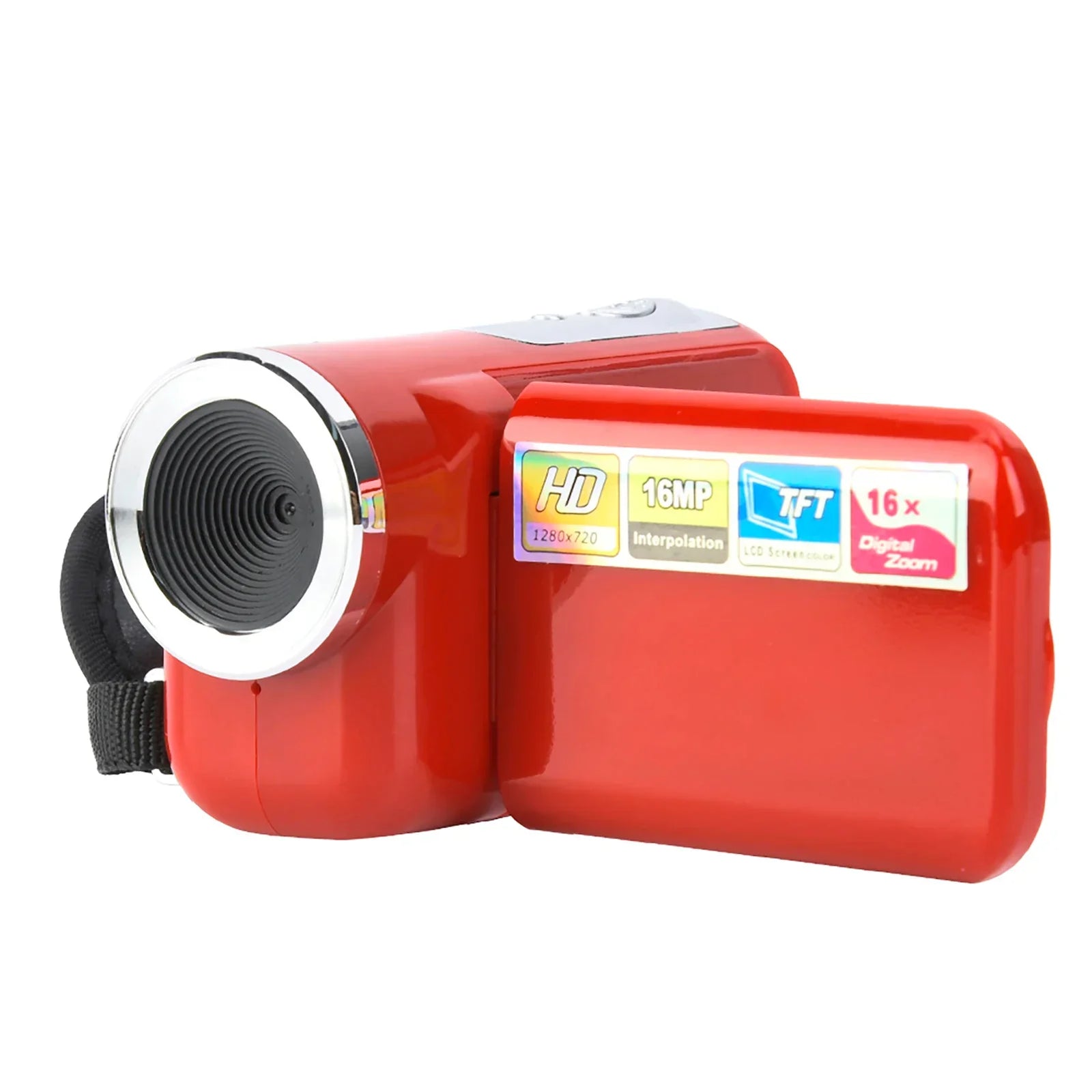 Digital Video Camera Portable Children Kids HD Digital Video Camera Camcorder with LCD Sceen Camcorder Recorder - Evallys.com