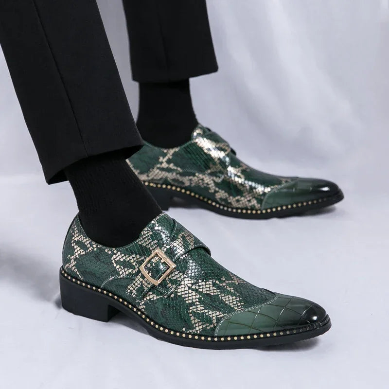 Luxury Men’s Oxford Dress Shoes – Handmade Formal Wedding Leather - Evallys.com