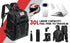 Motorcycle Helmet Backpack – Waterproof Travel & Commuter Bag - Evallys.com