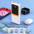 Power Bank Battery Pack Portable Charger 10000mAh with Built-in Cables, PD 22.5W, Slim Design, with LCD Display - Evallys.com