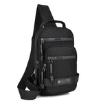 Chest Bag For Men New Large Capacity Shoulder Korean Version Travel Lightweight Nylon Crossbody Bag Backpack - Evallys.com