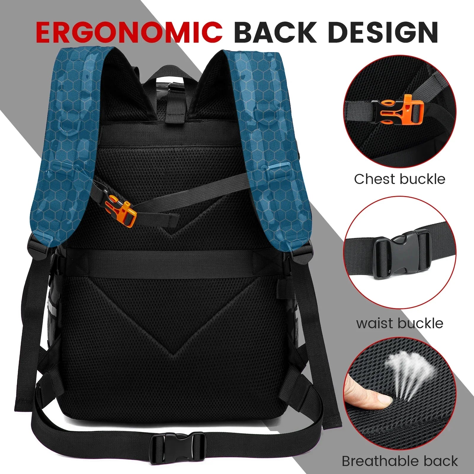 Motorcycle Helmet Backpack – Waterproof Travel & Commuter Bag - Evallys.com