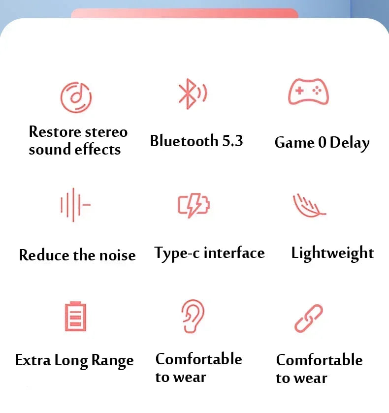 RGB Bluetooth Wireless Headphones For Girls Children's Headset with Microphone Support SD Card HIFi Stereo Gaming Earphone - Evallys.com