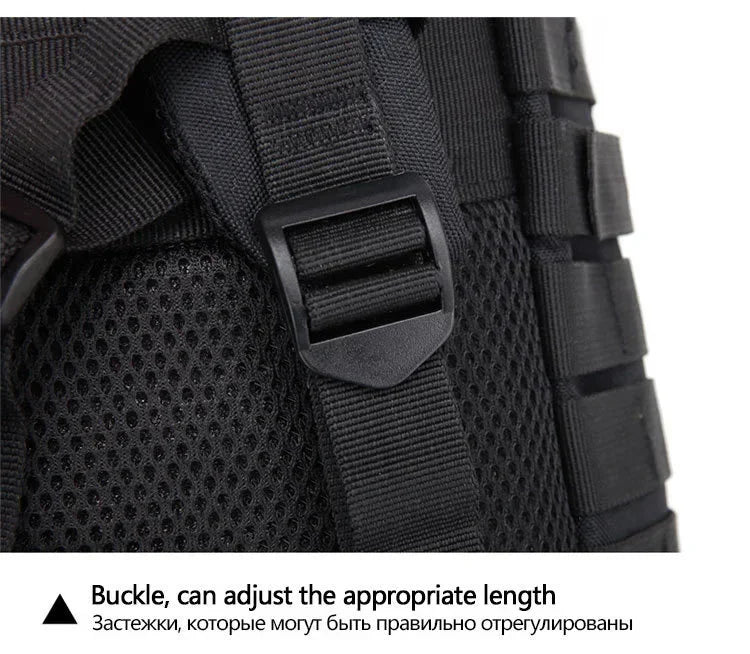 30/50L Tactical Backpack – Outdoor Hiking, Hunting & Survival Gear Bag - Evallys.com