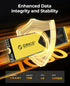 ORICO PCIe4.0 M.2 NVMe SSD PS5 Gaming 7400MB/S Internal Solid State Drive M Key 2280 SSD for Content Creators 1TB/2TB/4TB O7000 - Evallys.com