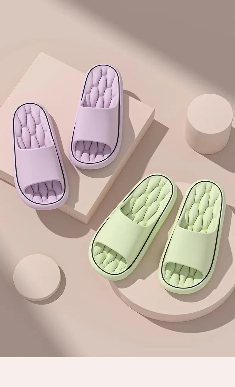 Super Light EVA Slides – Soft Indoor Bathroom Slippers for Men - Evallys.com