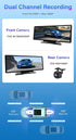 10.26'' Dash Cam 4K Car Mirror Video Player Wireless Carplay Android Auto GPS Car Monitor Multimedia Rearview Camera Dashboard - Evallys.com