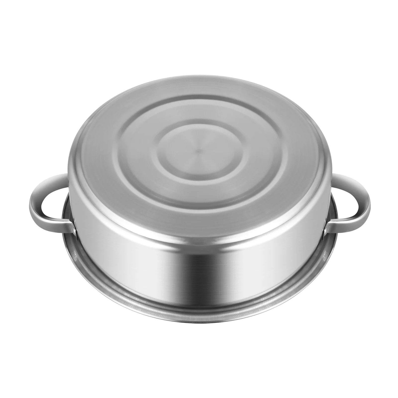 26CM 5 Tier Stainless Steel Steam Cooker Steamer Food Vegetable Pot Kitchen