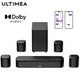 ULTIMEA 7.1ch Sound bar for TV with Dolby Atmos&Smart App Control, Home Theater Sound System Bluetooth Speaker with Subwoofer - Evallys.com