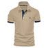 AIOPESON Embroidery 35% Cotton Polo Shirts for Men Casual Solid Color Slim Fit Mens Polos New Summer Fashion Brand Men Clothing - Evallys.com