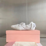 Women’s Lace-Up Ballet Flats – Leather Sneakers & Ballerina Loafers - Evallys.com