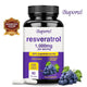 Resveratrol Supplement – Anti-Aging, Heart & Joint Support Capsules