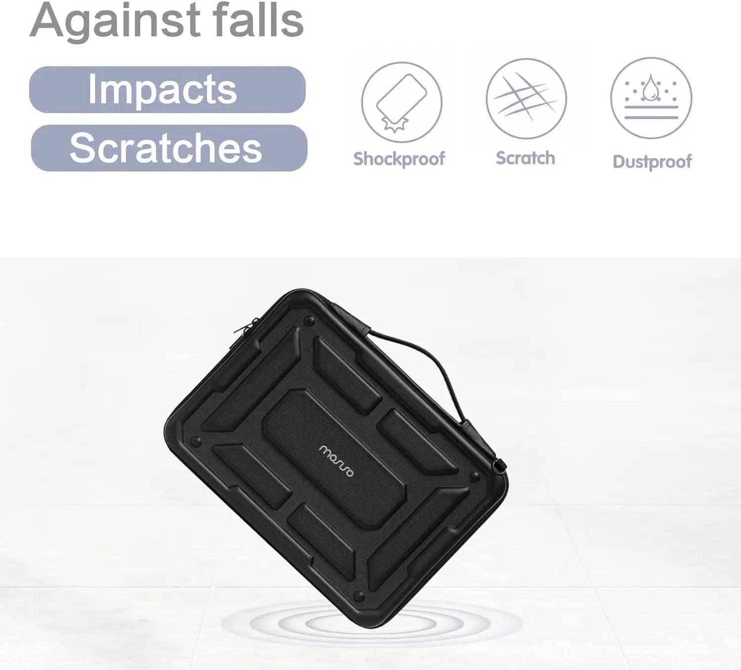 Waterproof Laptop Case for 2024 2023 Macbook Air Pro 13.3 13 14 15 16 Inch M1 M2 M3 Notebook Shoulder Briefcase Sleeve Bag Cover - Evallys.com # #