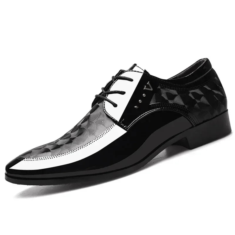 Leather Shoes for Men Business Dress Shoes Versatile Wedding Shoes Men Shoe Designer Loafers Men Zapatos Para Hombres 2025 - Evallys.com