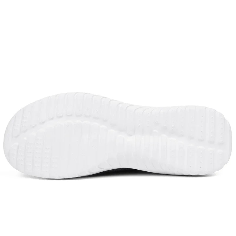 2023 Unisex High Canvas Sneakers – Durable White Slip-On Shoes - Evallys.com