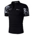 Men's Polo Shirt Golf Shirt Graphic Prints V Neck Outdoor Street Short Sleeves Print Clothing Sports Fashion Streetwear Designer - Evallys.com