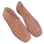 Women’s Jelly Ballet Flats – Lightweight Slip-On Square Toe Beach Shoes - Evallys.com