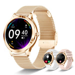 Smart Watch For women - Advanced Fitness Tracker with Wireless Call, Music Time Display, Step Counting, Calories Burned - Evallys.com
