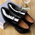 Men’s Formal Dress Loafers – Patent Leather Slip-On Business Shoes - Evallys.com