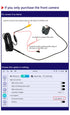 JOYING Newest AR front Camera Or Rear Camera Reversing Backup View Camera Parking Assist Wide Dynamic Range Full 1080P Display - Evallys.com