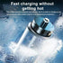 200W Mini Dual Ports USB Car Charger Lighter Fast Charging Car Phone Charger Adapter for iPhone 13 12 Xiaomi Huawei Samsung - Evallys.com