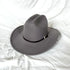 Vintage Western Cowboy Hat – Unisex Wide Brim Leather Jazz Cap - Evallys.com