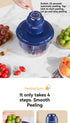 Automatic Fruit Peeler Machine Wireless Portable  Grape/Apple/ Garlic/plum/Peach Peeler for Home, Fast & Easy Kitchen Gadget