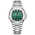 POEDAGAR Luxury Casual Watch Top Brand Fashion Square Dial Stainless Steel Calendar Luminous Waterproof Men Watch Male Clock+Box - Evallys.com
